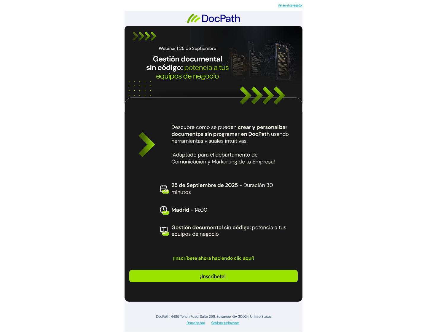 Mailing Webinar DocPath